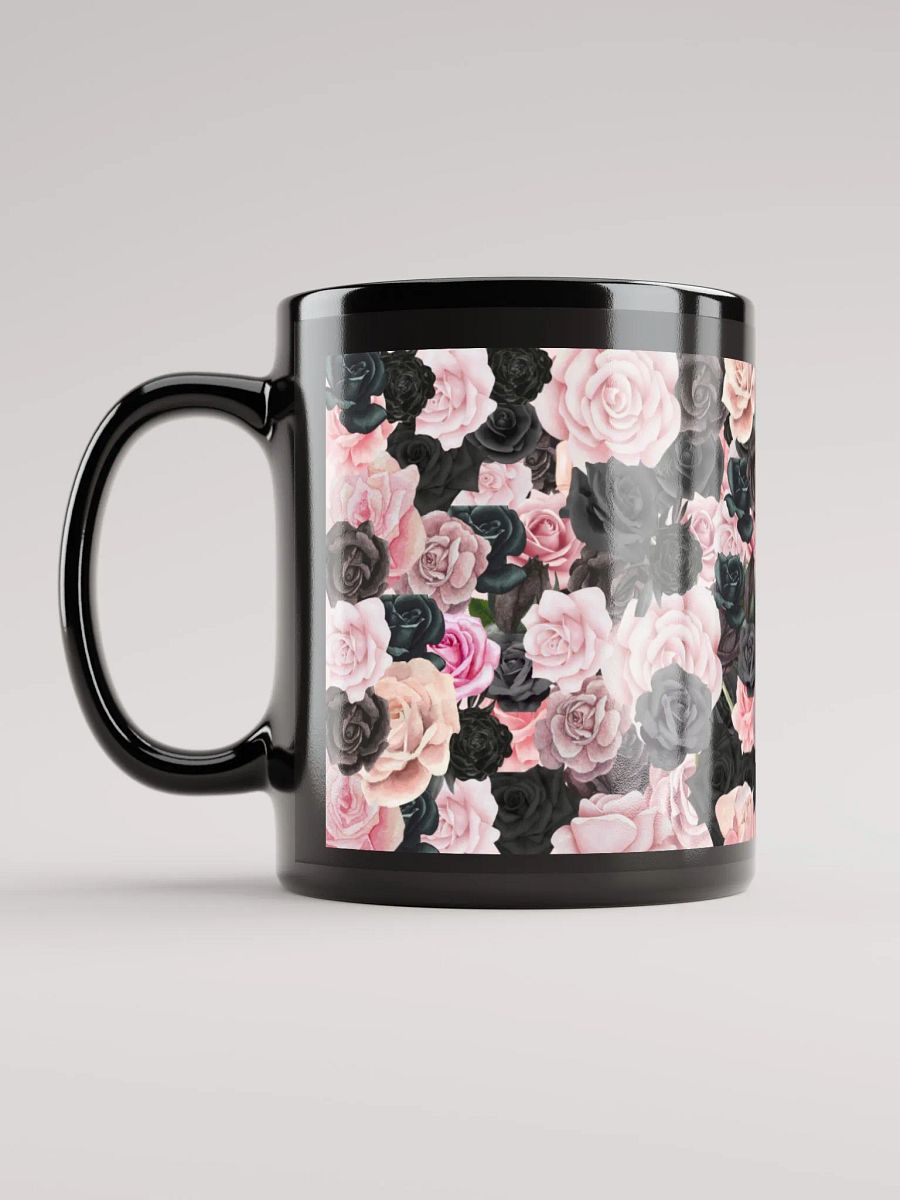 black and pink rose mug product image (12)