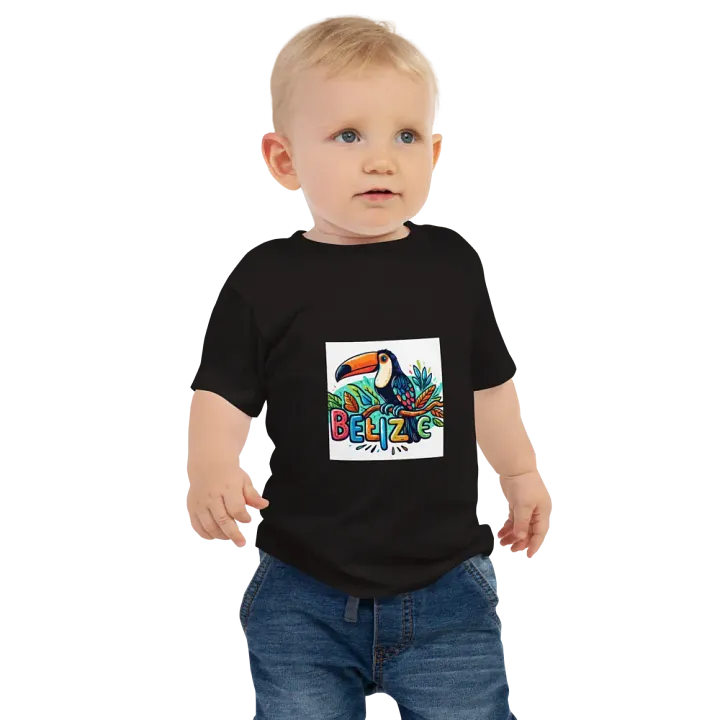 Belize Toucan Paradise Baby Tee product image (1)