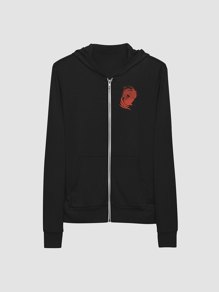 Ninjon Red Zip Hoodie product image (2)