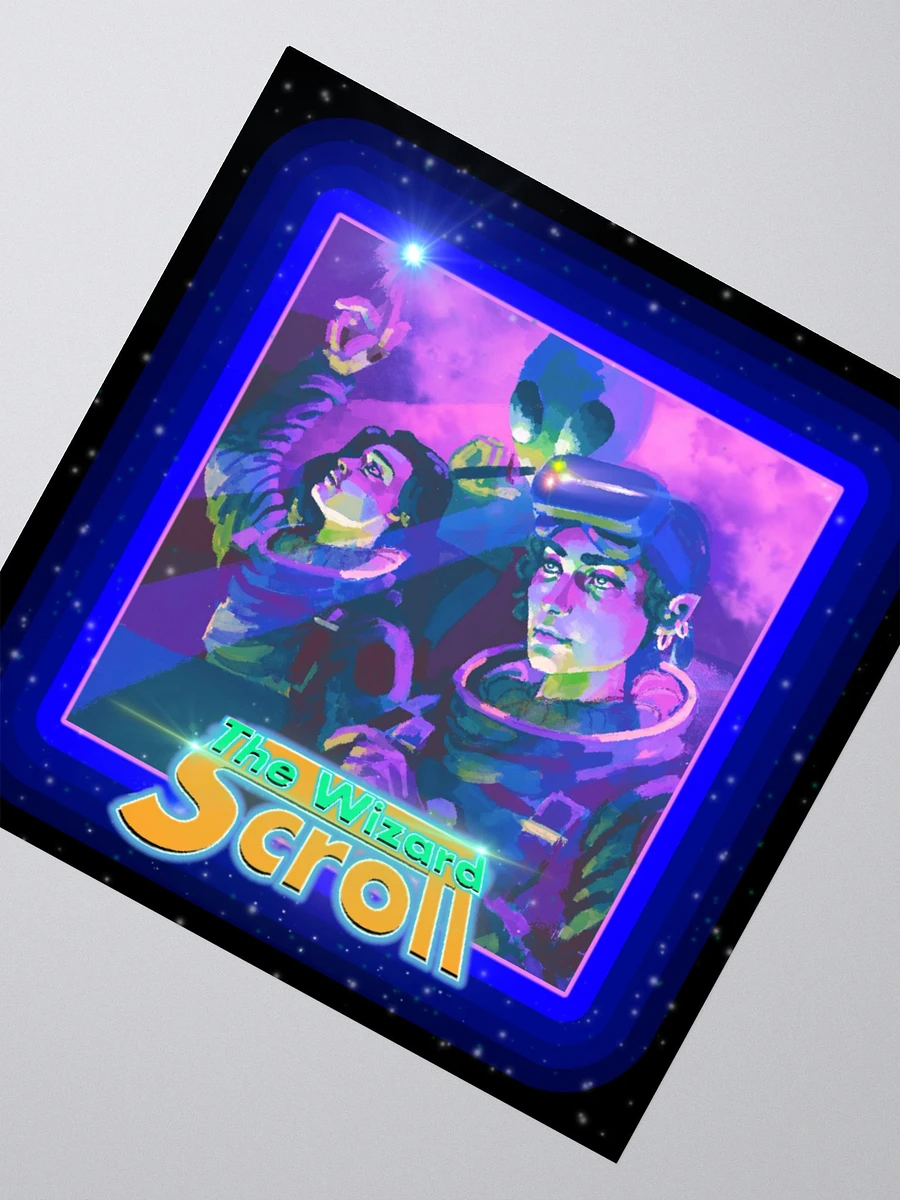 Wizard Scroll IN SPACE Sticker product image (5)