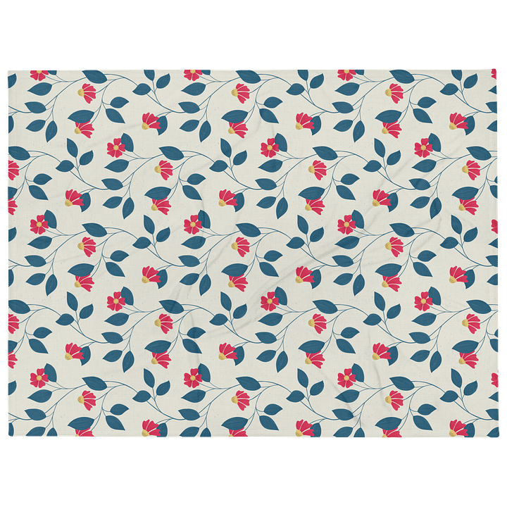 Cosmic Bloom Trailing Throw Blanket product image (1)
