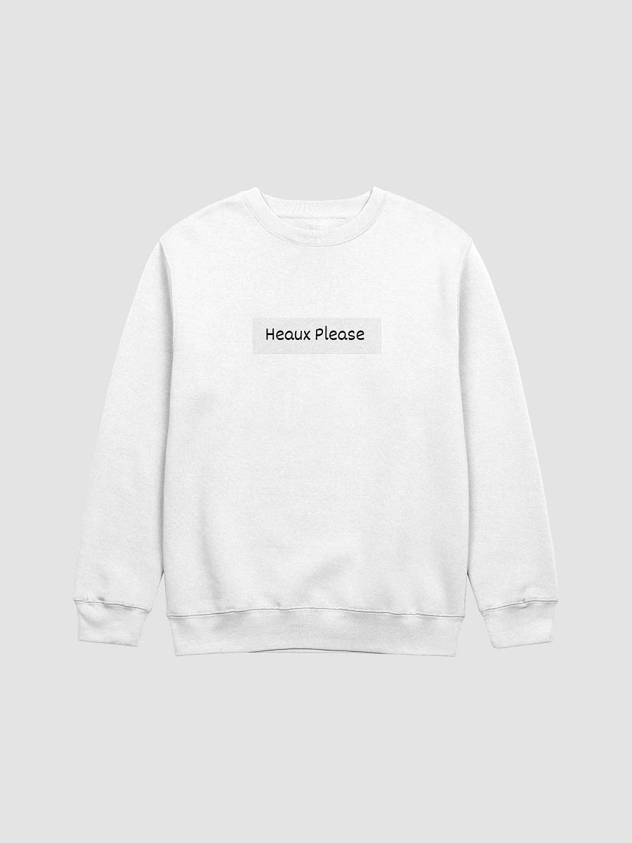 Black & White Phrase Apparel Heaux Please Sweatshirt product image (1)