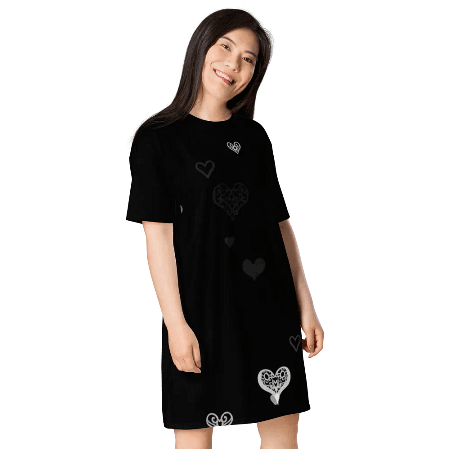 Heart T-Shirt Dress product image (4)