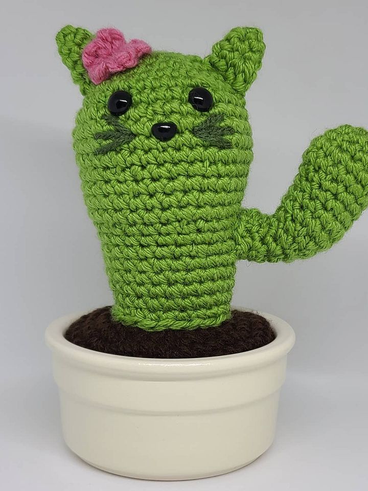 Cat Cactus - PATTERN product image (1)