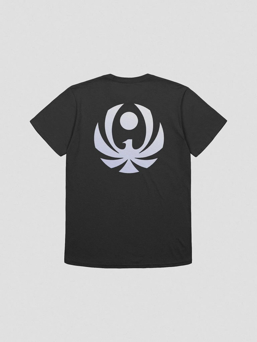 CroweGamingg Gildan Unisex Softstyle T-Shirt - White Logo Front & Back product image (6)