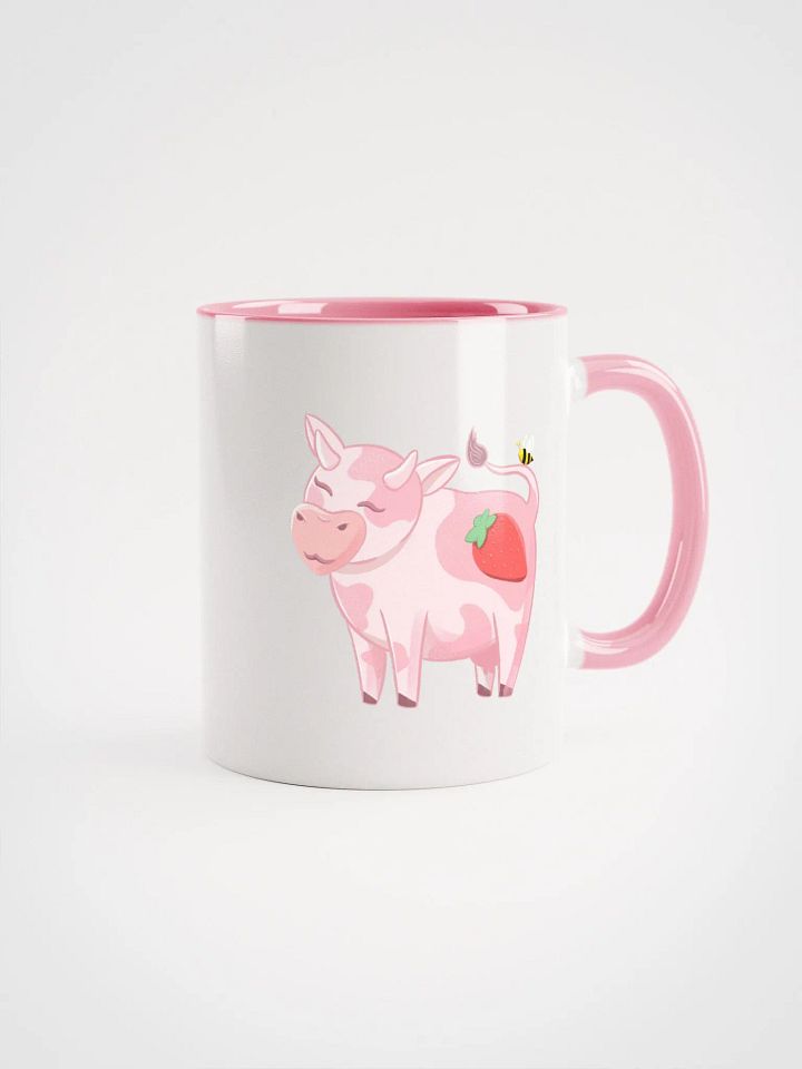 Strawberry Cow Mug with Pink Interior product image (1)