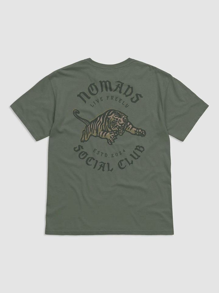 Leaping Tiger Club Tee / moss product image (1)