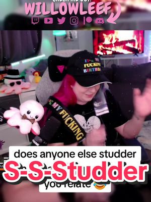 Sometimes it hits harder then normal 😂 #willowleef #studder #twitchclips #twitch #twitchmoments #gamergirl 