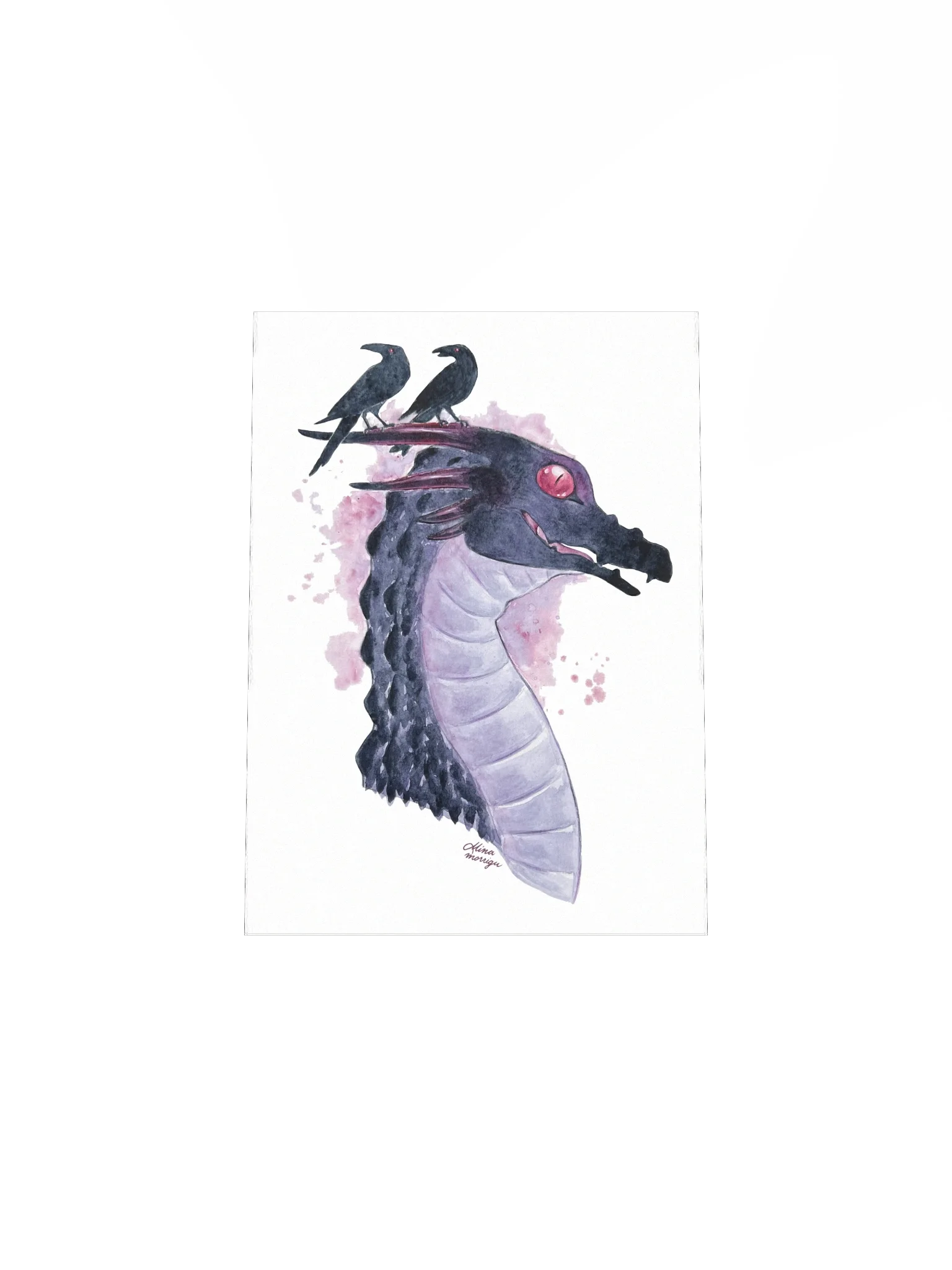 Dragon And Crows Print product image (4)