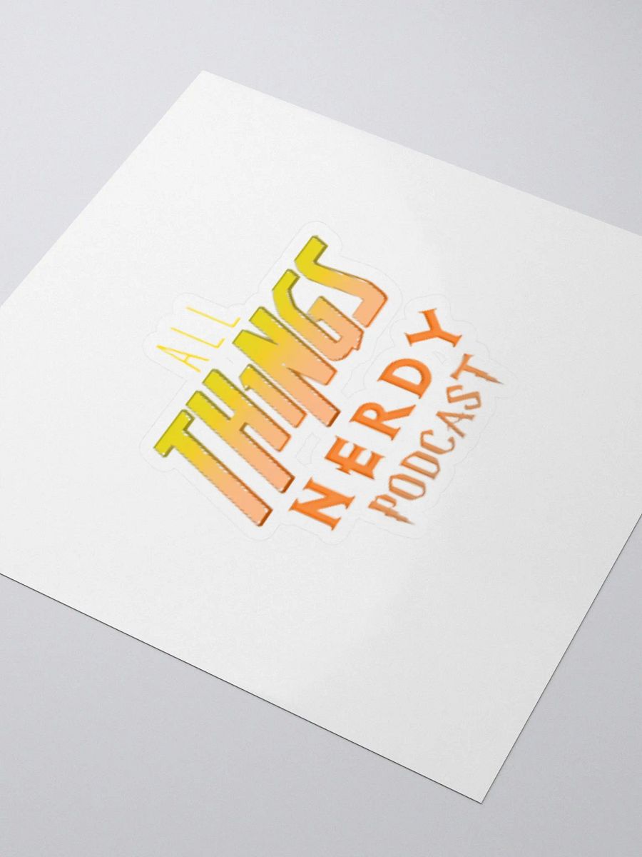 All Th1ngs Nerdy Sticker product image (3)