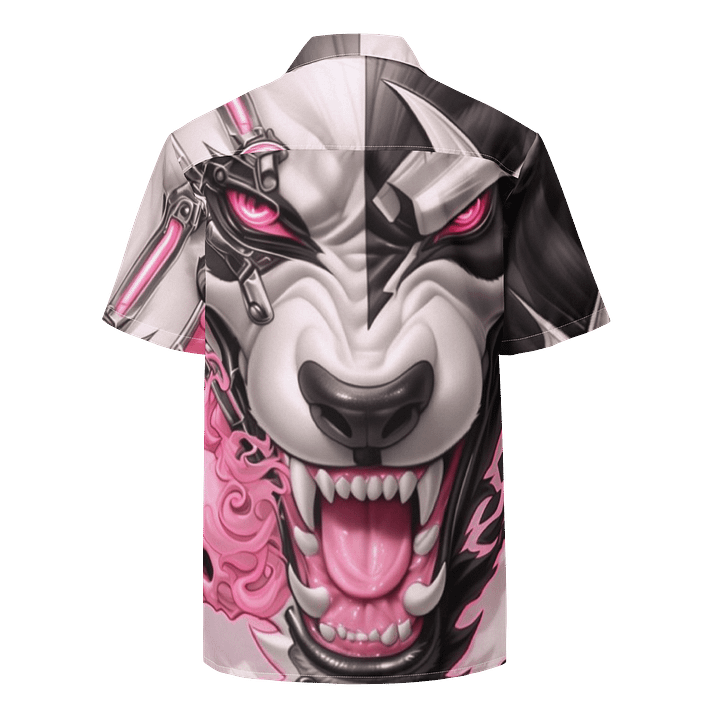 Cyberwolf Dream Hawaiian Shirt product image (2)