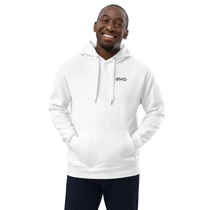 EKO's Premium Eco Hoodie (White) product image (1)