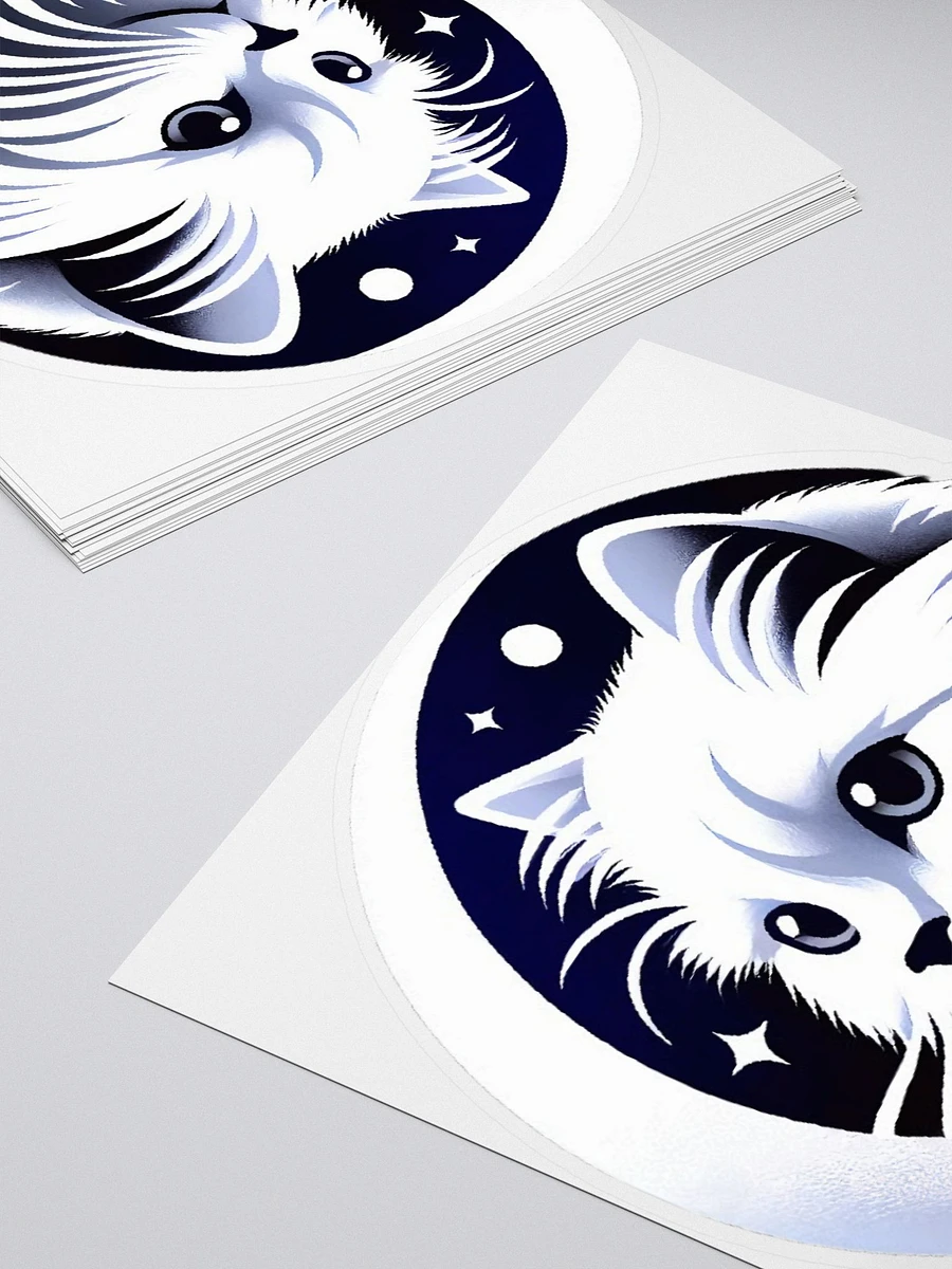 Kiss Cut Stickers: Cat Cognition Logo product image (4)