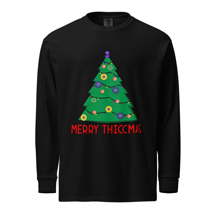 Merry Thiccmas Tree Long Sleeve product image (1)