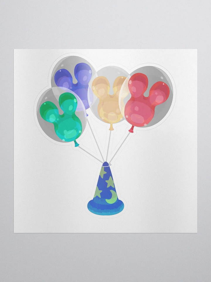 The Flying Balloons Sticker product image (1)