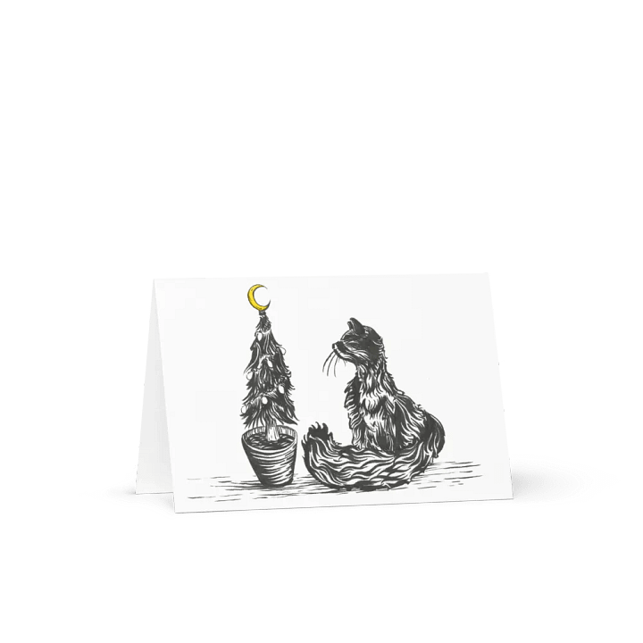 Catsmas Card - Blank- product image (1)