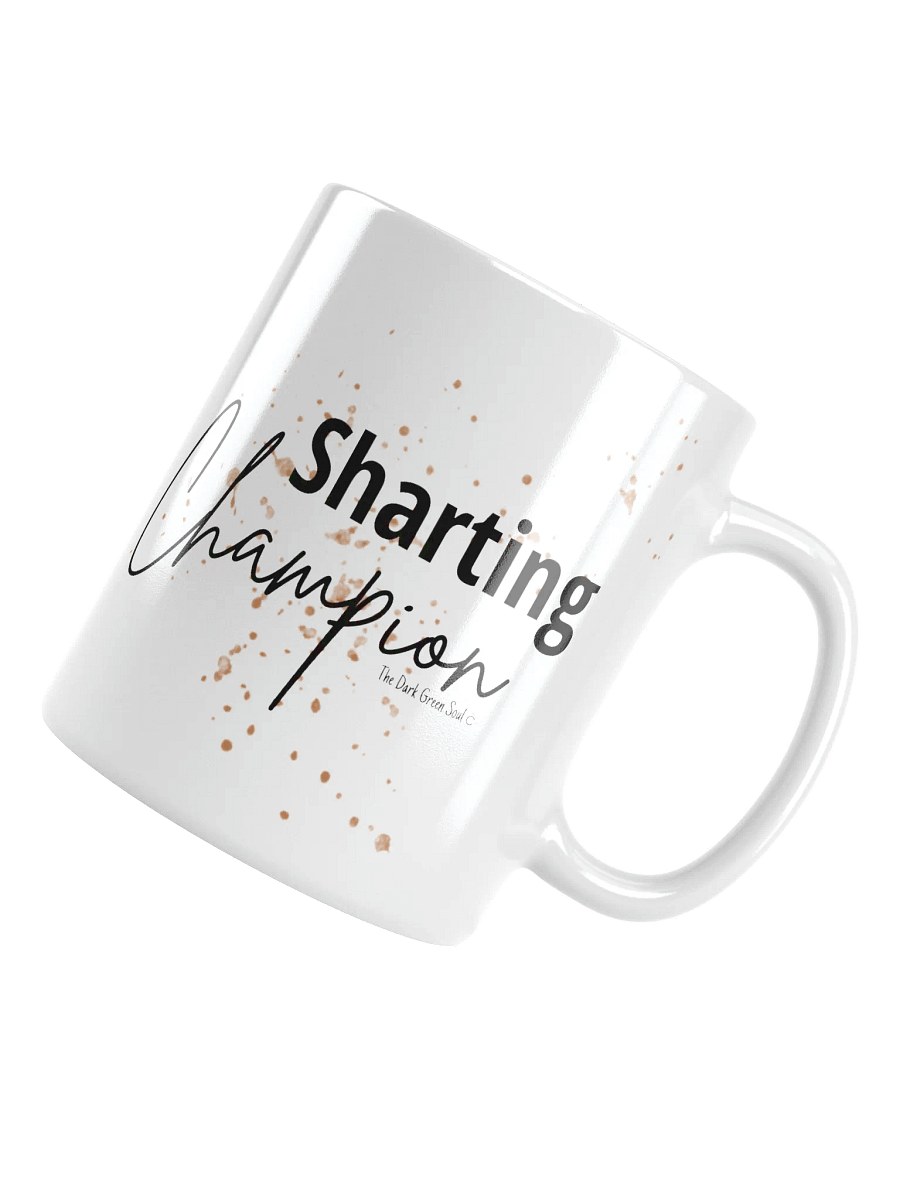 Sharting Champion Black - Mug product image (2)