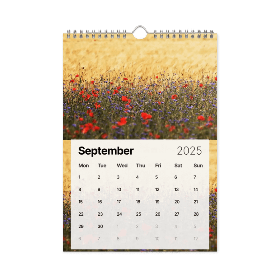 Calendar 2025 - Poppies product image (9)