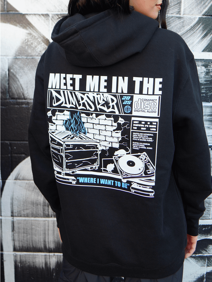 Dumpster Diver Hoodie (Black) product image (1)