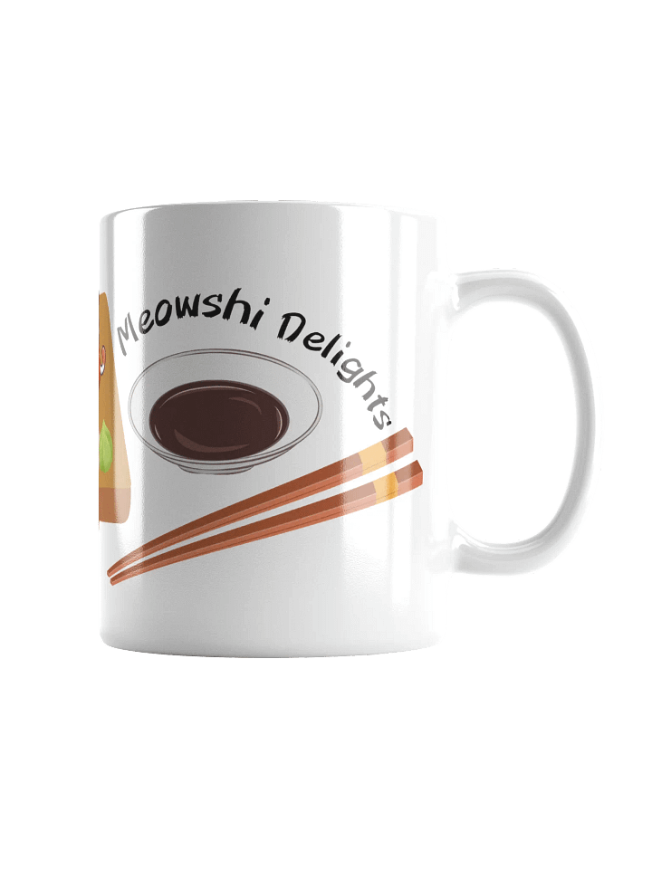 Sushi Cats White Glossy Mug product image (2)