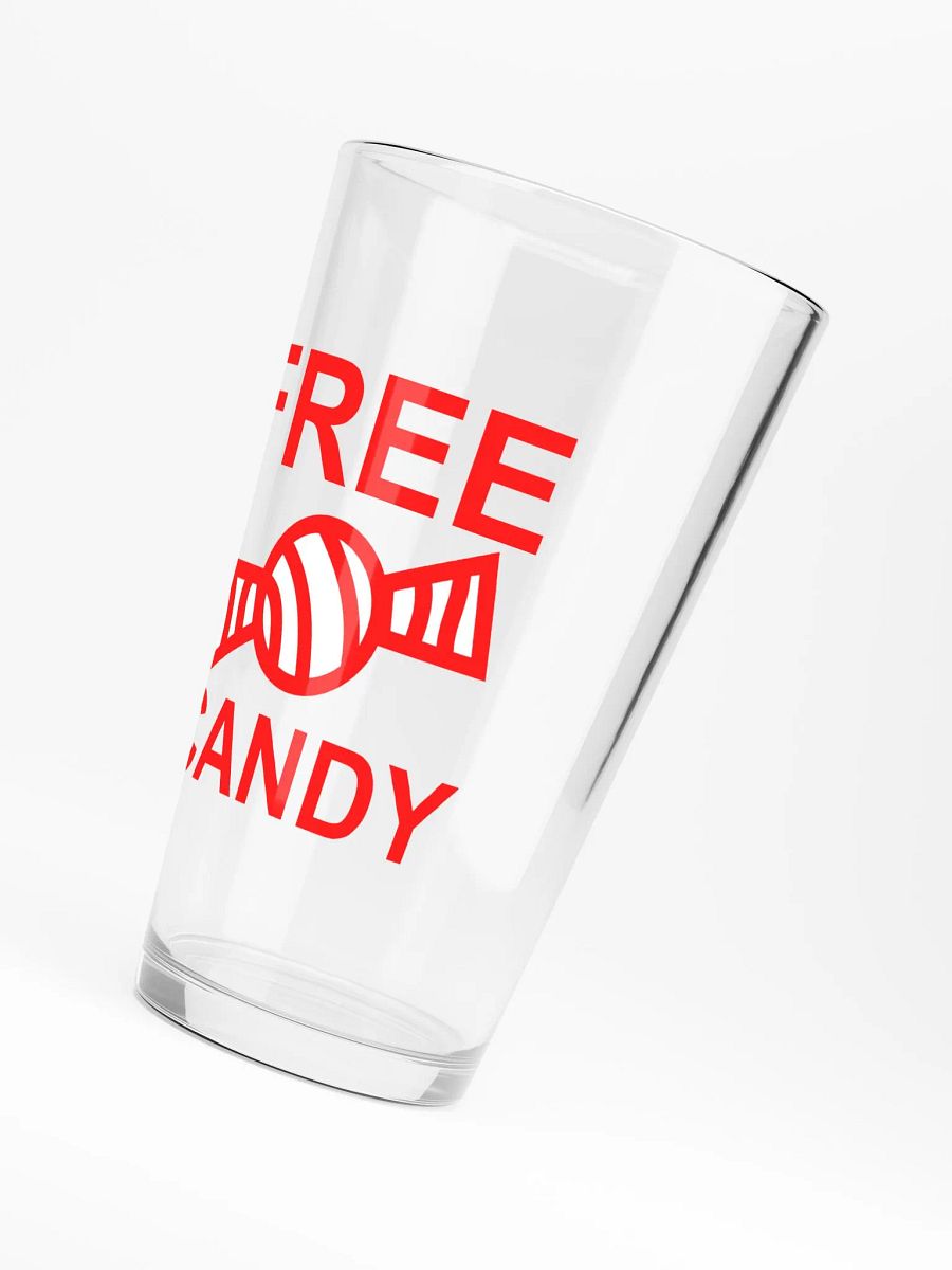 FREE CANDY pint glass product image (5)