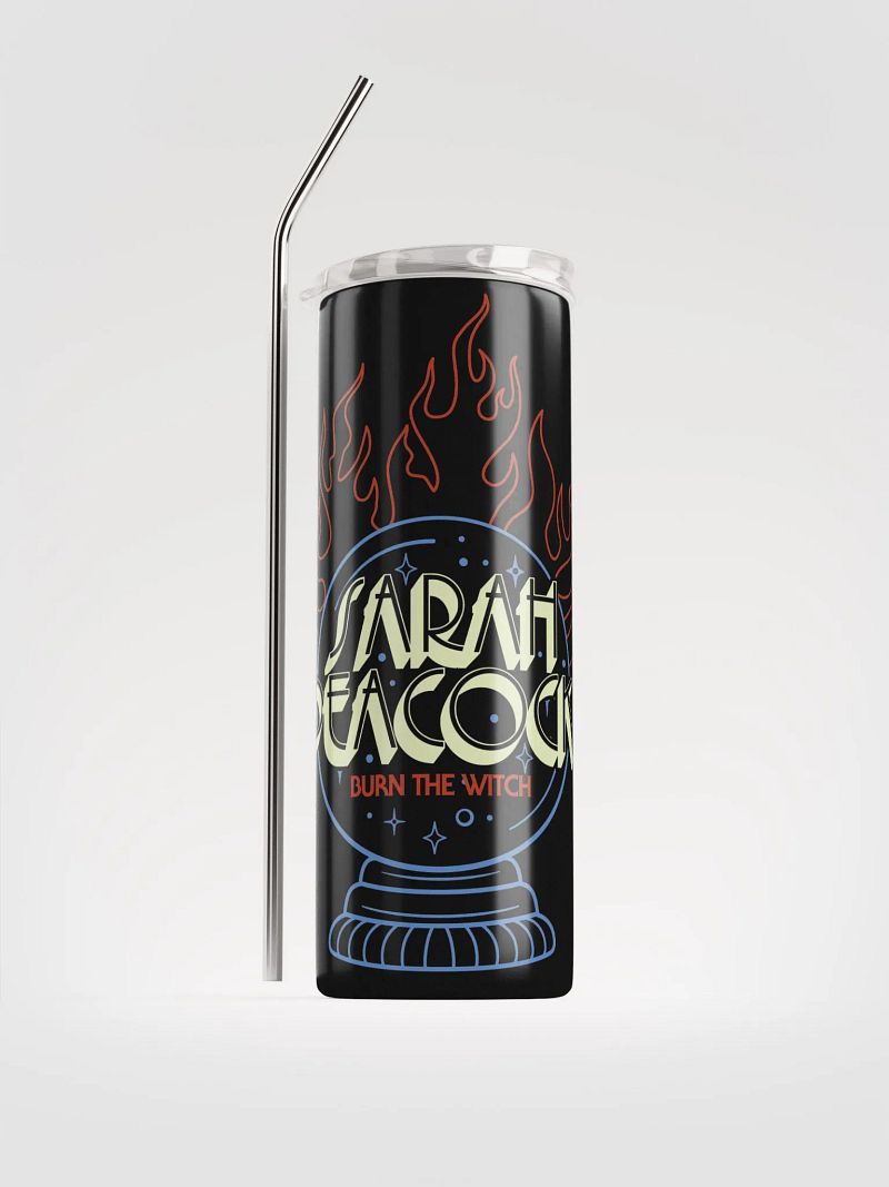 Burn the Witch Crystal Flame Tumbler