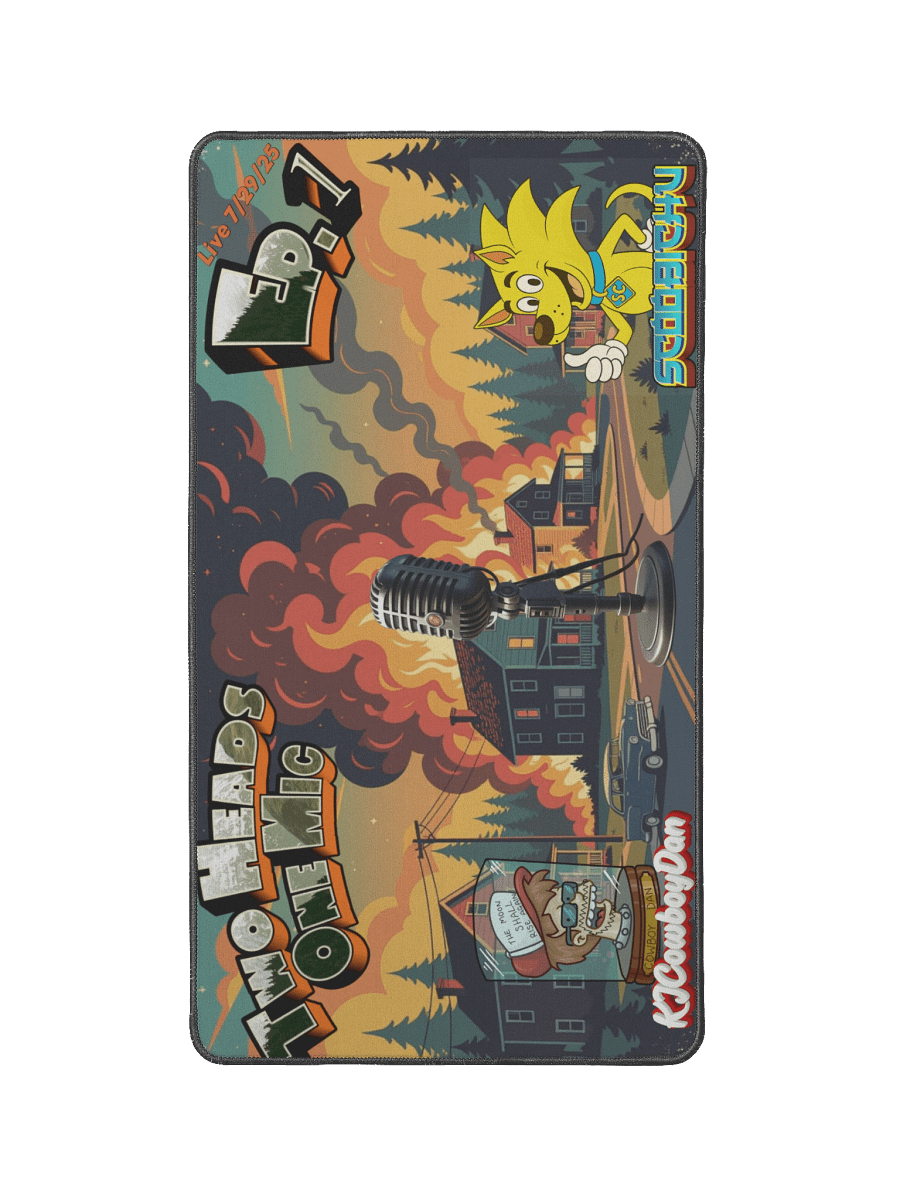 Two Heads Ep. 1 Gaming / Desk Mat product image (1)