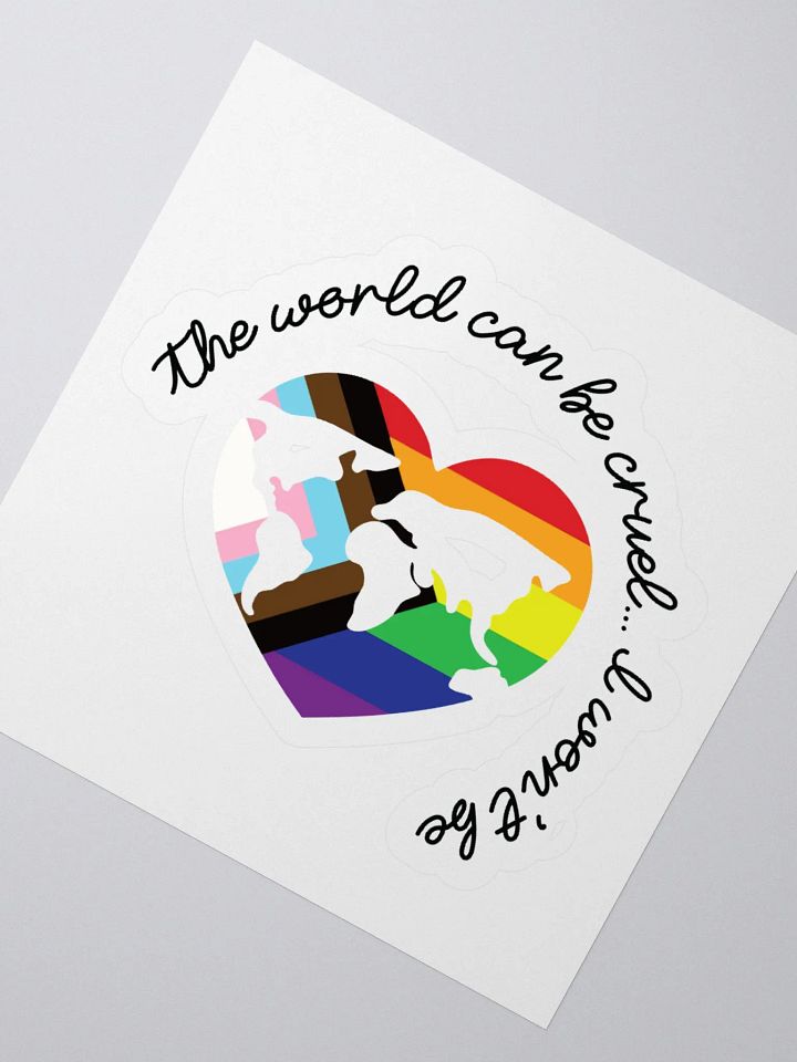 Rainbow Heart Sticker product image (2)