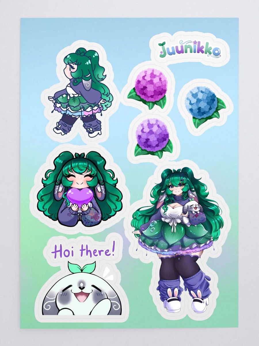 Juunikko Sticker Sheet product image (3)