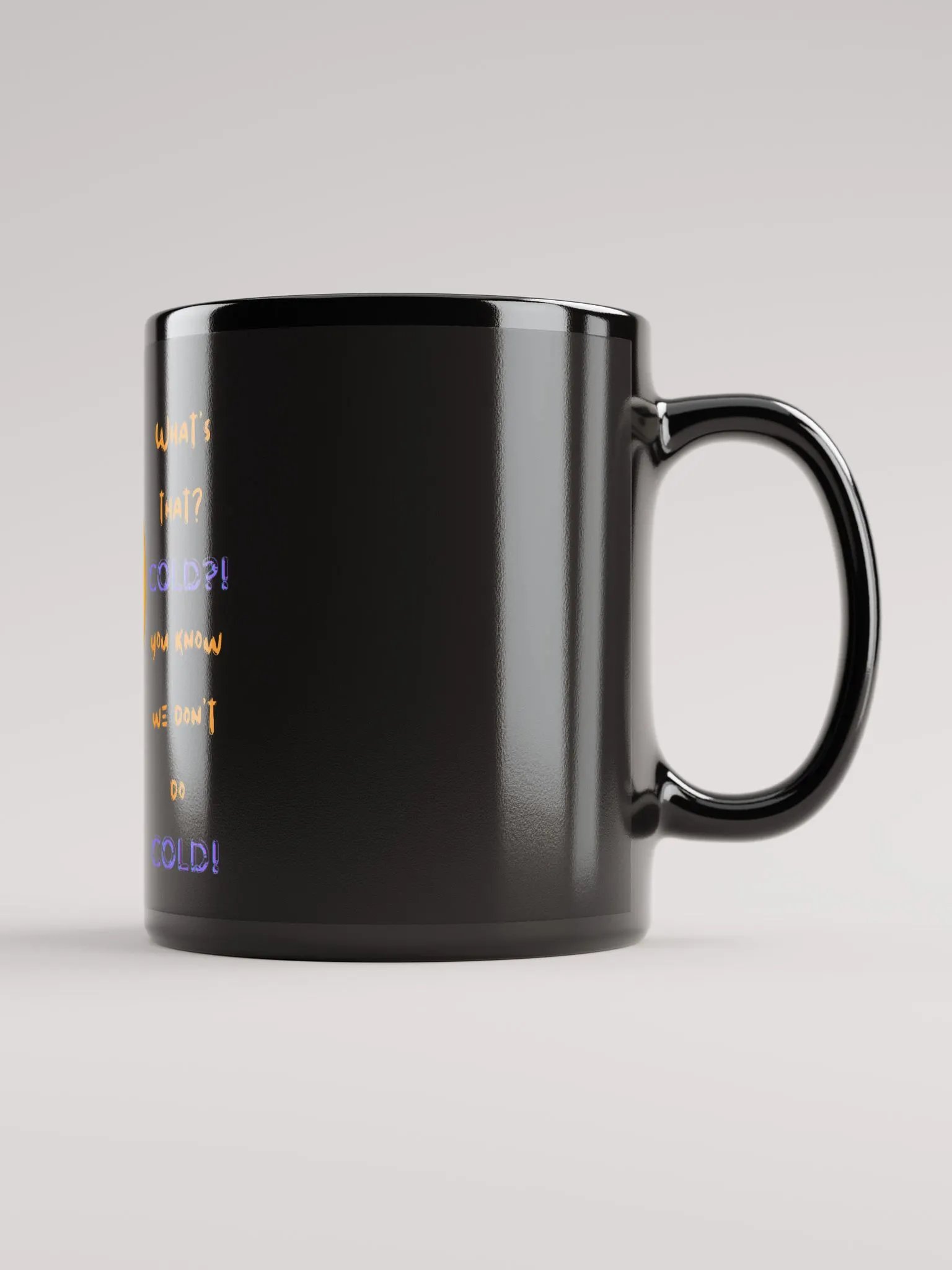 Fierce Emoji Black Glossy Mug product image (5)