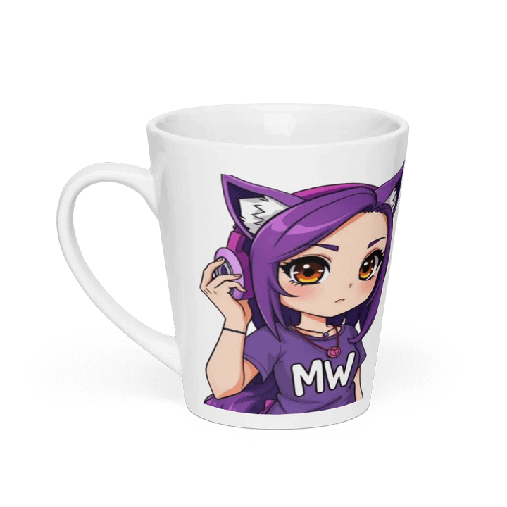 Purple MW Anime Latte Mug product image (1)