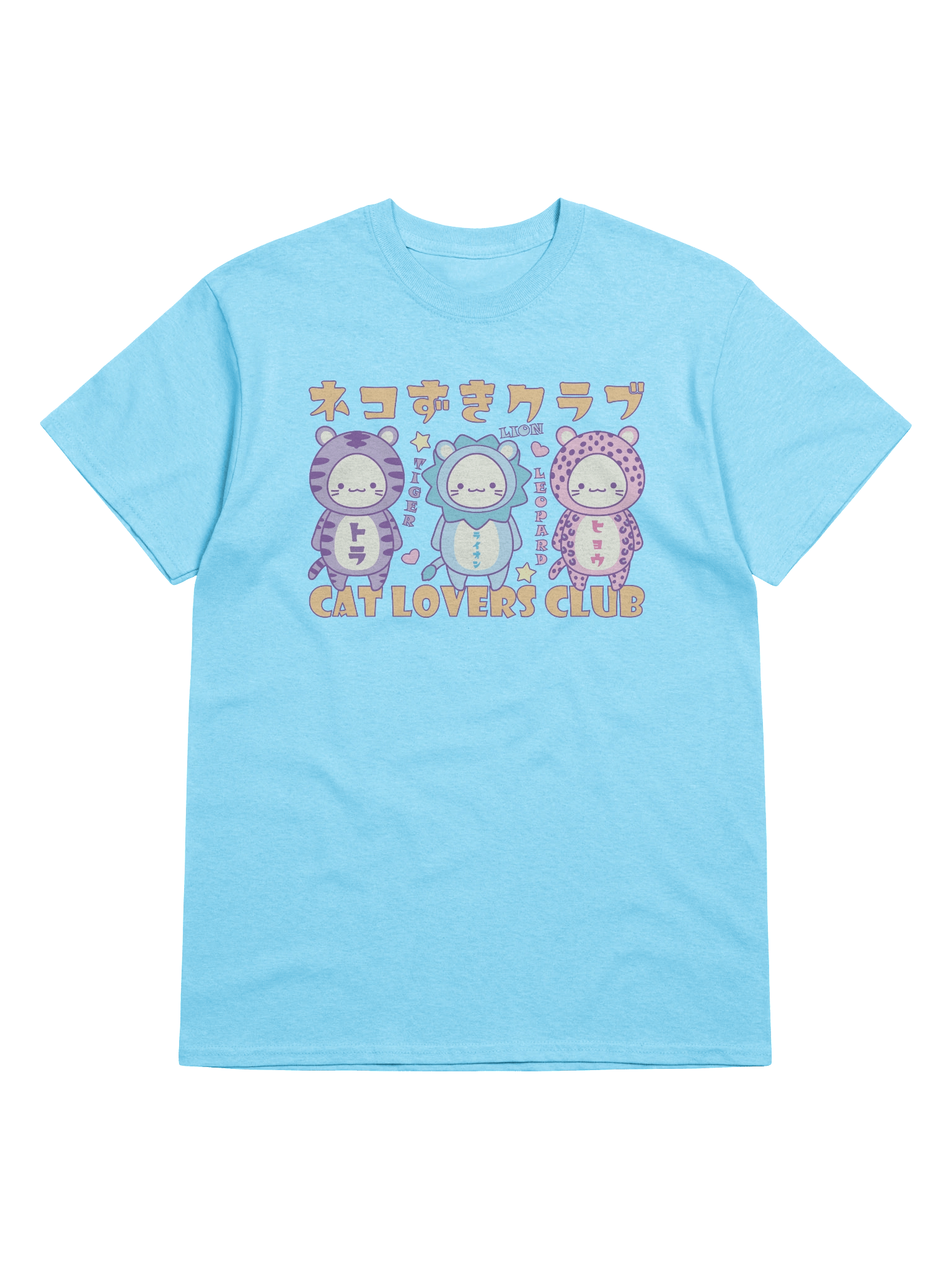 CAT LOVERS CLUB 2 - Unisex Adult Heavyweight T-shirt product image (1)