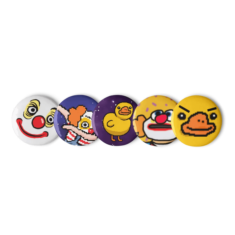 Emote Pins - Vol. 1 product image (1)