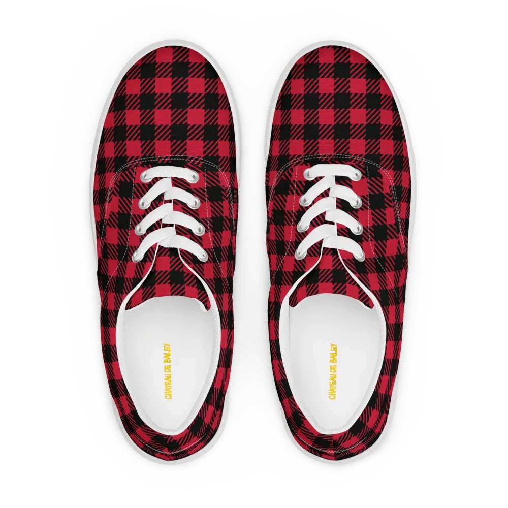 Buffalo Check Men's Canvas Shoes product image (1)