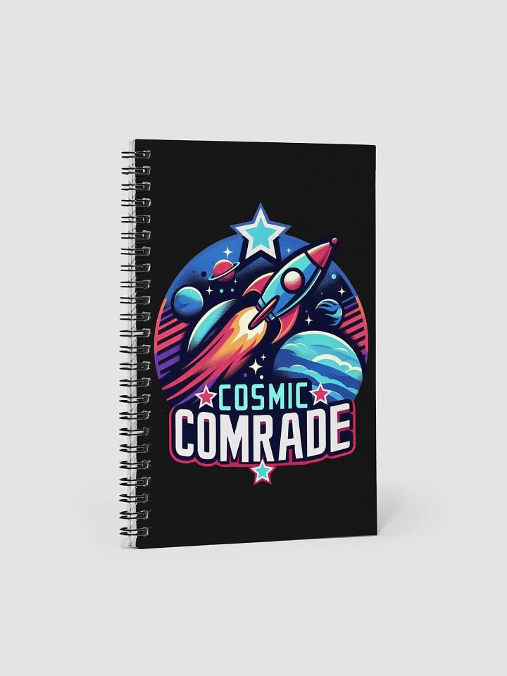 Cosmic Comrade Spiral Notebook product image (1)