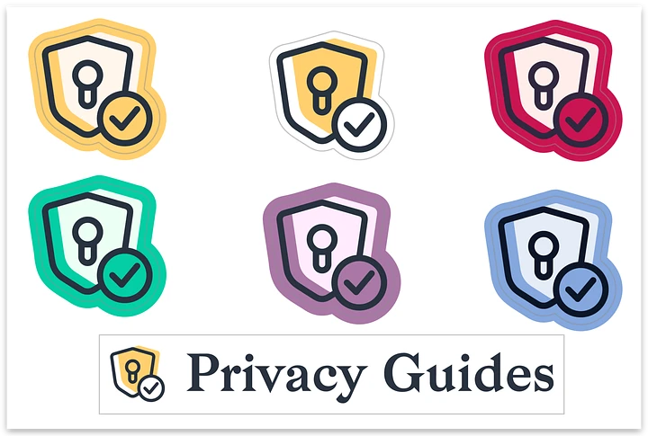 Privacy Guides Sticker Set product image (1)
