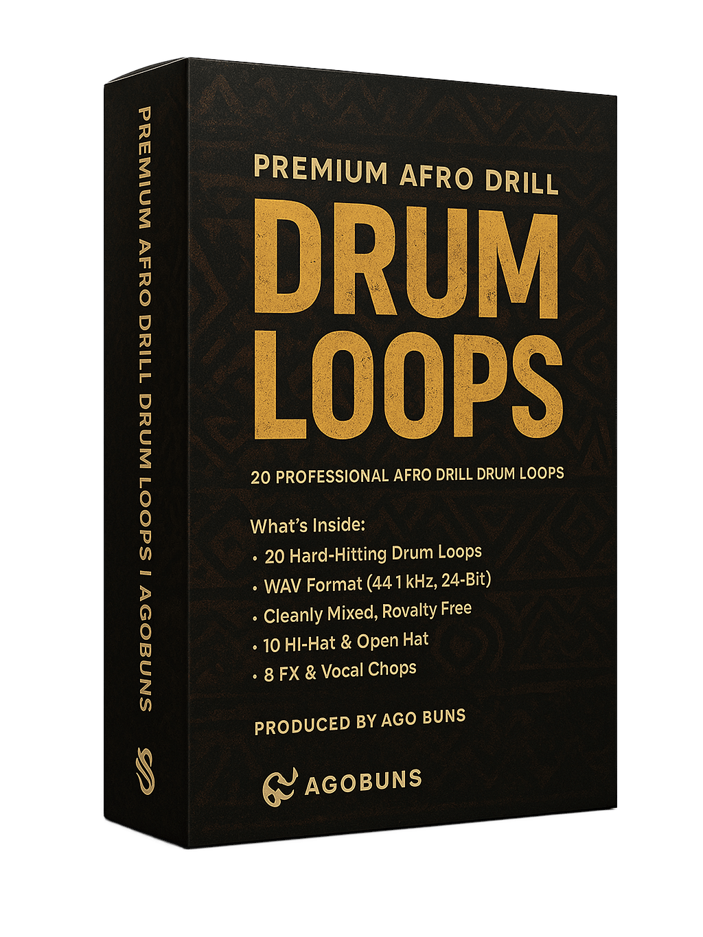 Premium Afro Drill Drum Loops product image (1)