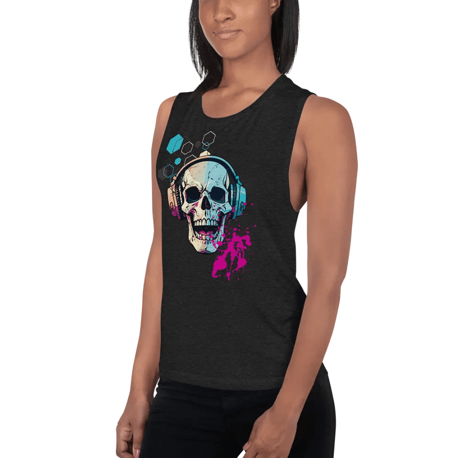 Groove Reaper Fitted Muscle Tank product image (4)