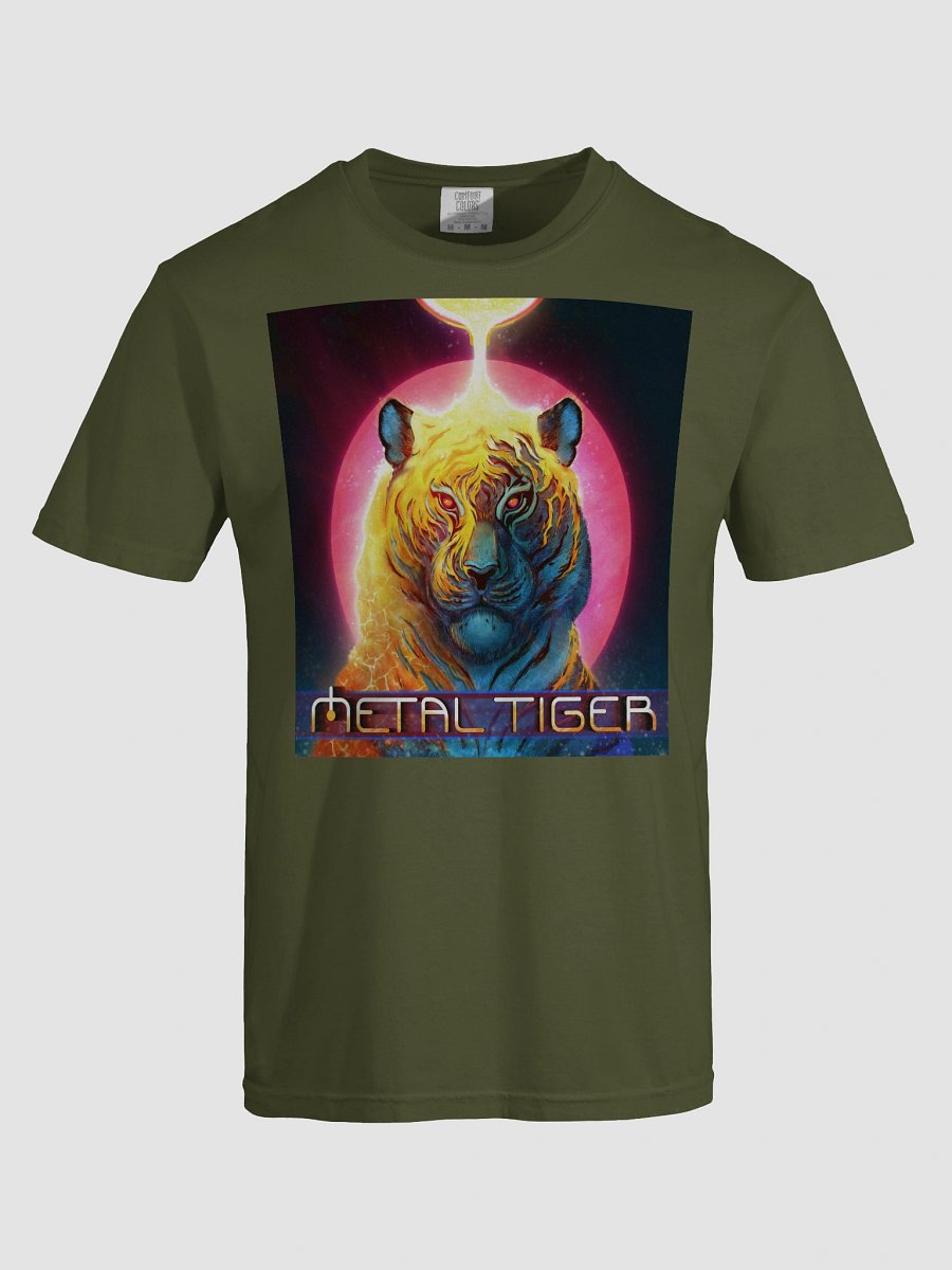 Metal Tiger Logo T - Sage Green product image (7)