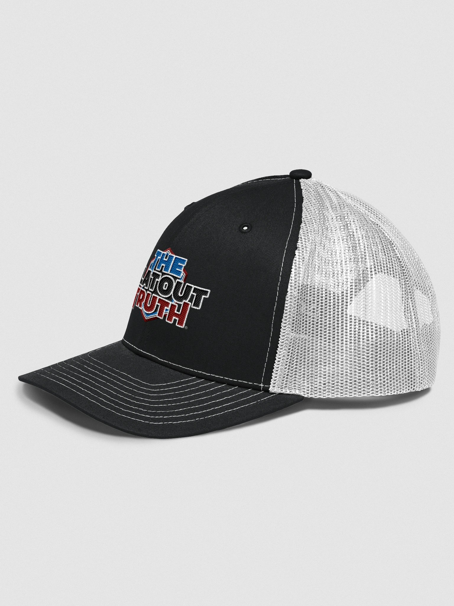 TFOT Embroidered Red Hex Snapback Trucker Hat product image (3)