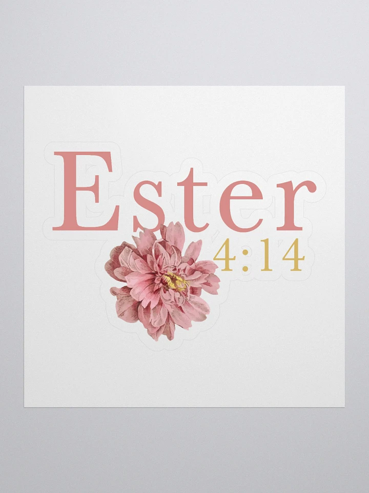 Elegant Ester 4:14 Floral Stickers product image (1)