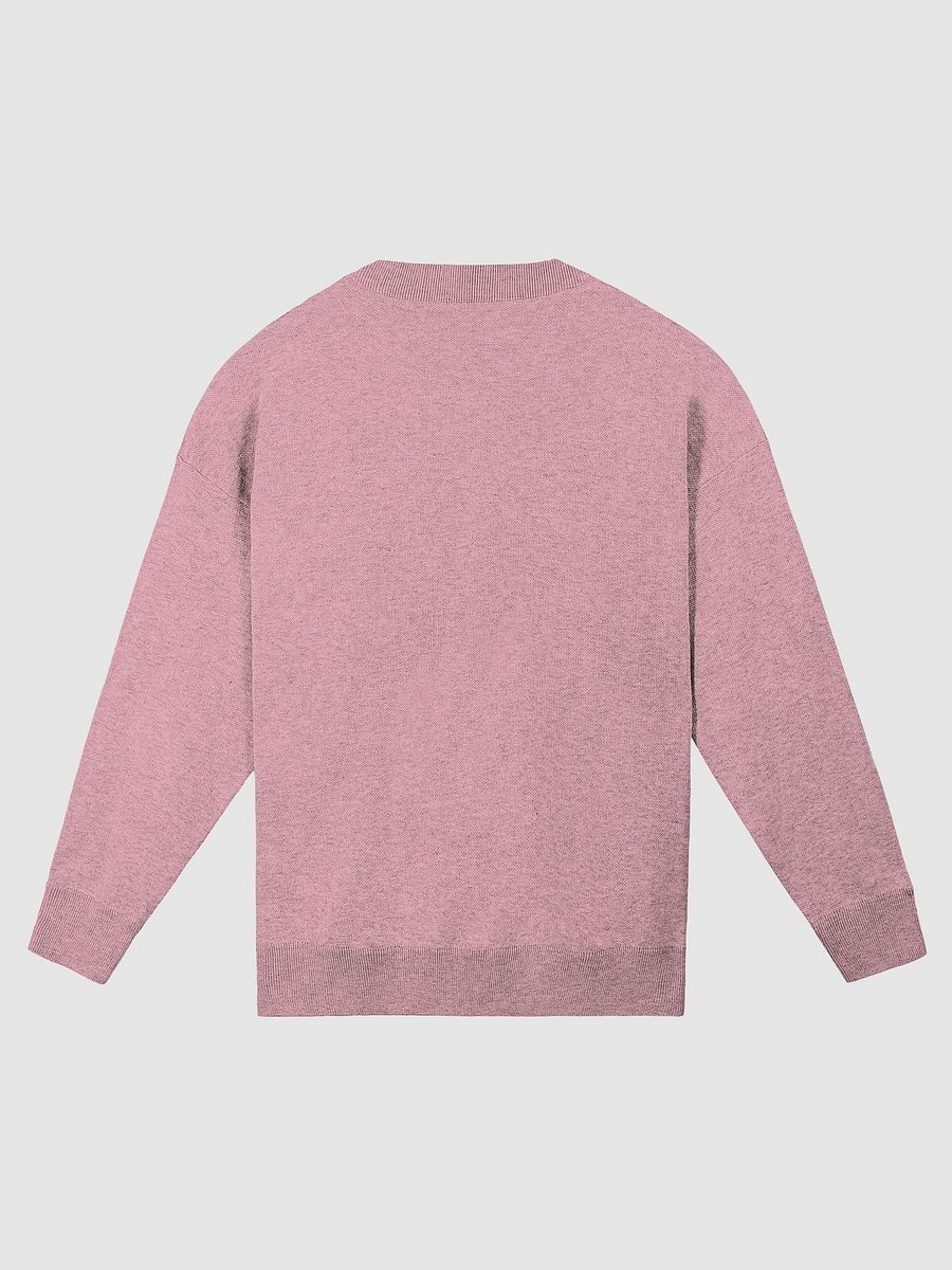 Bubbly and a B*tch (lg. lined design, teal and pink) relaxed knitwear crewneck product image (9)