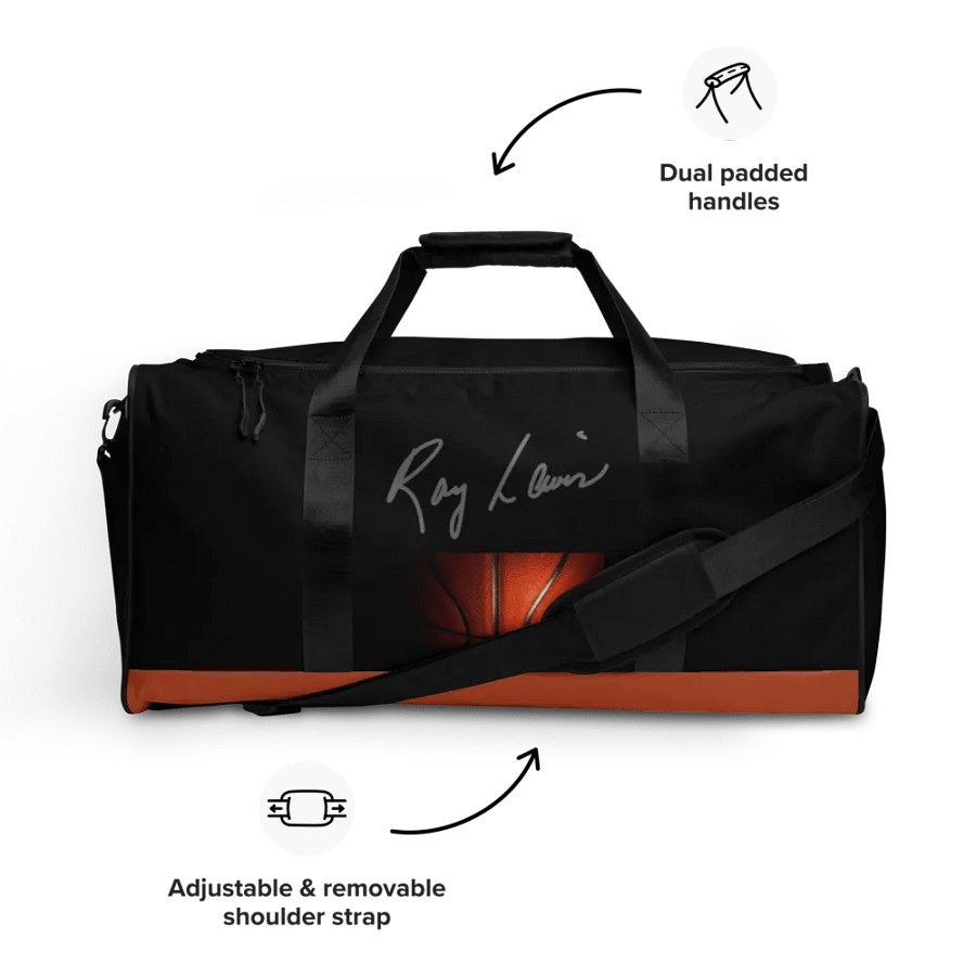 L.A. Basketball Legend Raymond Lewis Signature Bag product image (12)