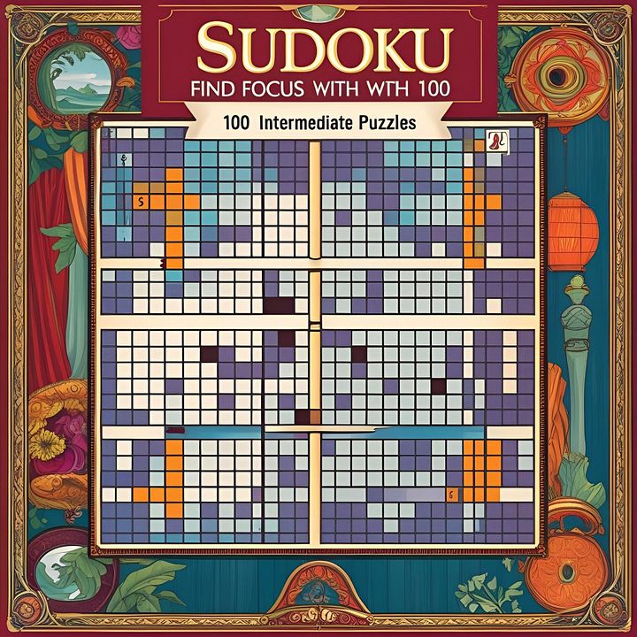 Sudoku - Find Focus with 100 Intermediate Puzzles product image (1)