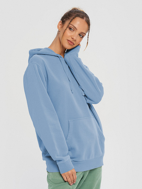 Photo showing Independent Trading Co. Pigment Dyed Hoodie