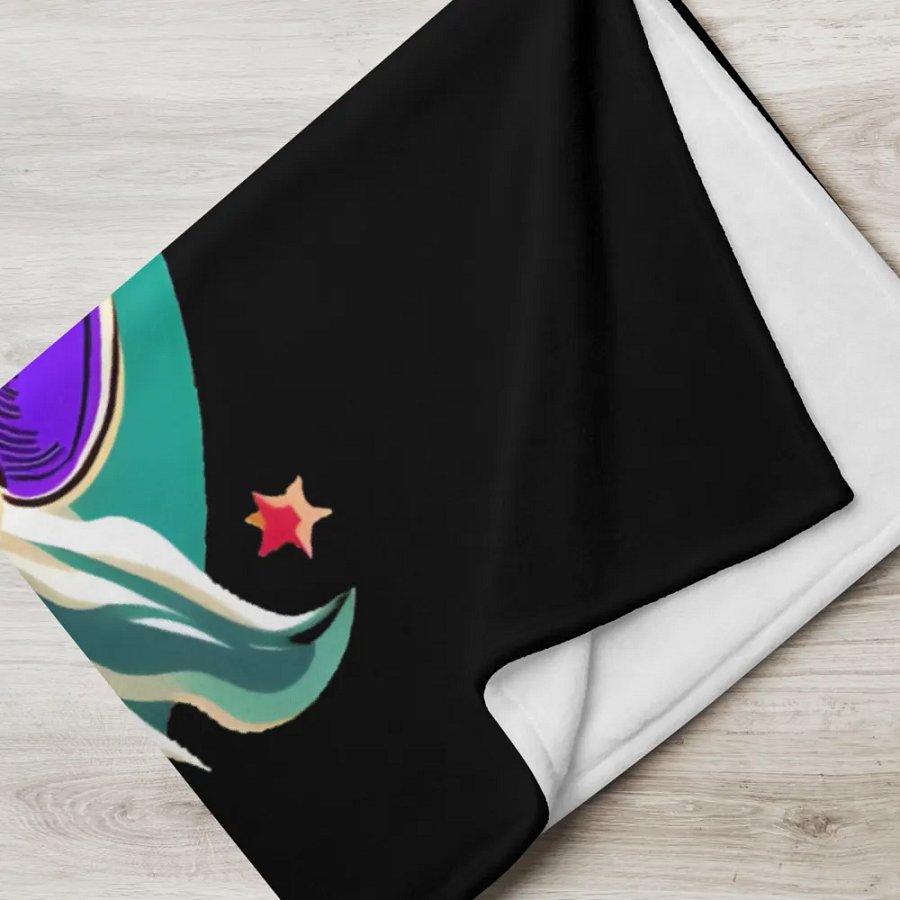 logo blanket product image (5)