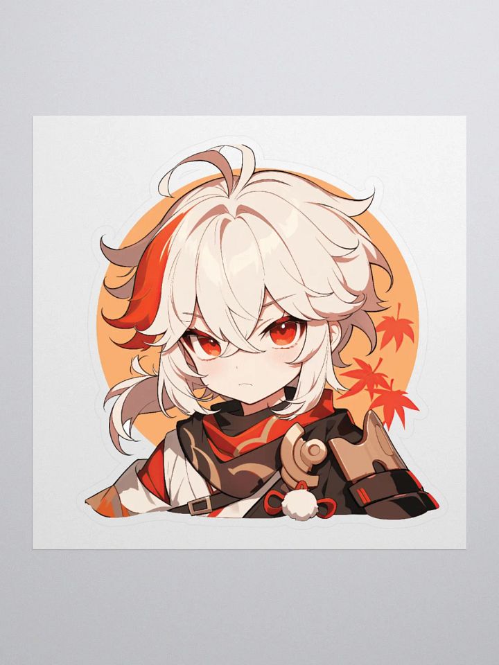 Kazuha Genshin Impact Vinyl Sticker product image (1)
