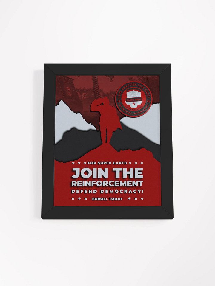 Black Halos Recruitment Poster product image (3)