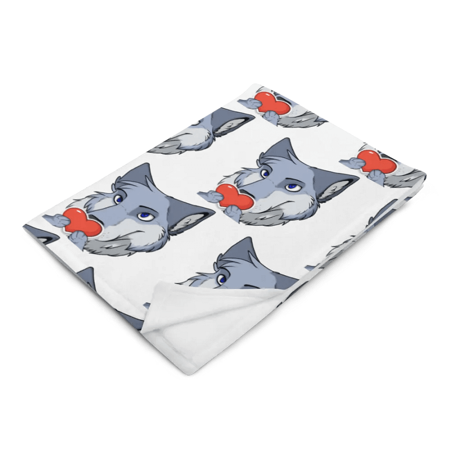Heart spam throw blanket product image (14)