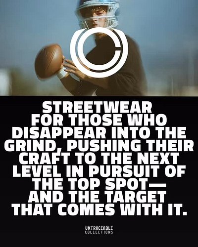 Off the grid, On the gridiron 🏈
-
Streetwear for those who disappear into the grind, pushing their craft to the next level in...